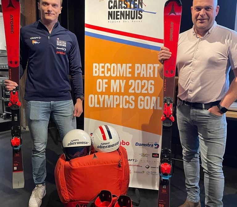 Nieuws Carsten Nienhuis teken sponsorovereenkomst